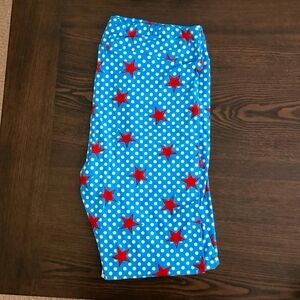 New Lularoe stars and polka dot leggings